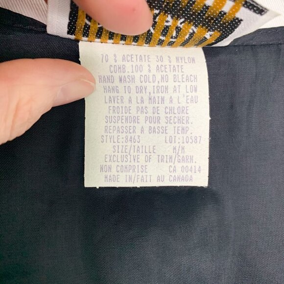 VINTAGE Carrol Reed Adjustable Embellished Floral Vest - Picture 5 of 13